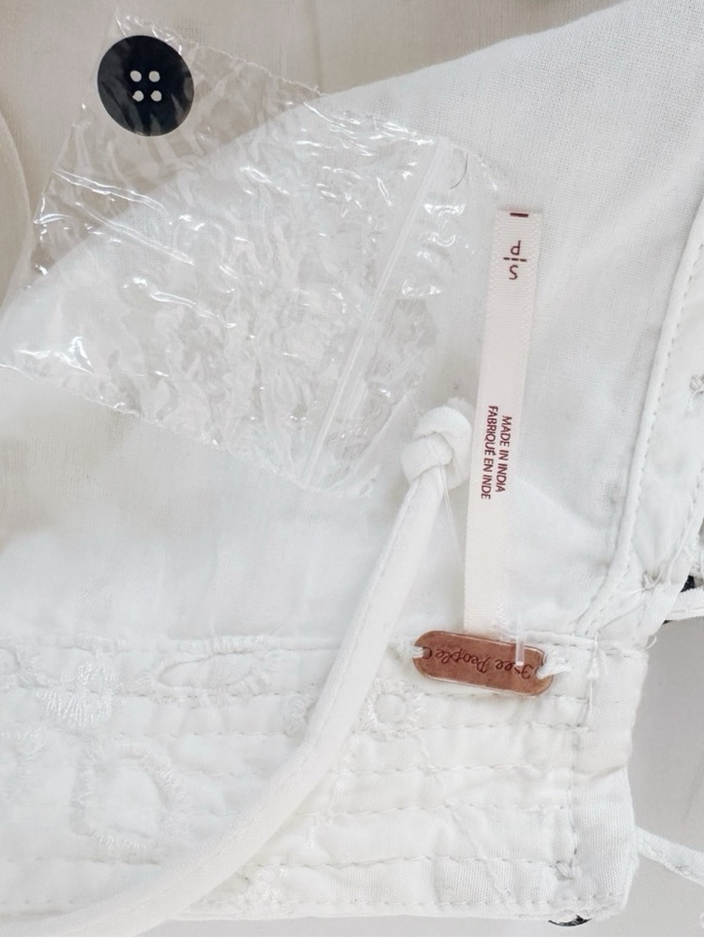 Free People White Eyelet Midi Dress - Picture 12 of 13